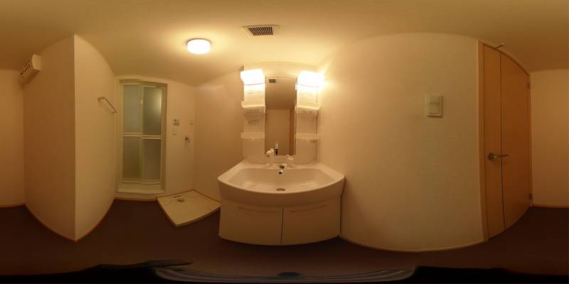 パノラマ画像洗面所