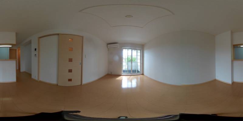 パノラマ画像リビング