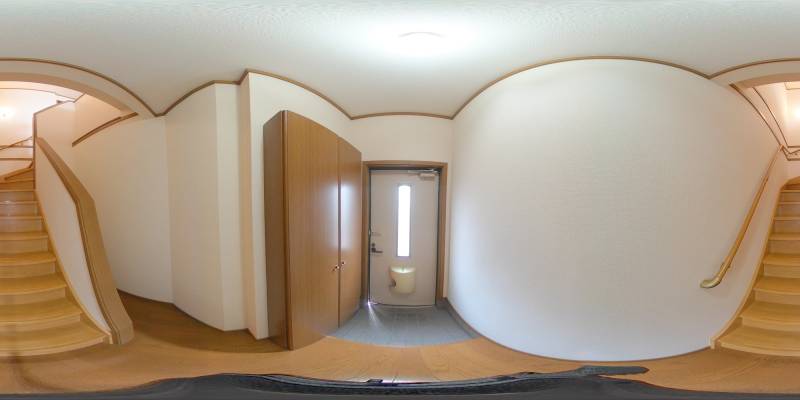 パノラマ画像玄関