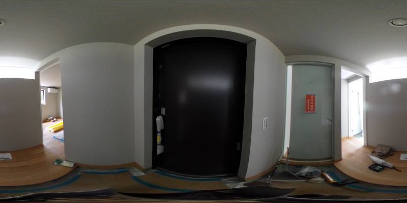 パノラマ画像玄関