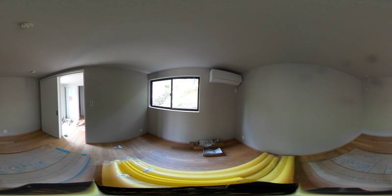 パノラマ画像洋室