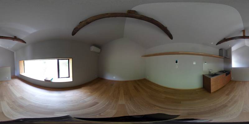 パノラマ画像リビング