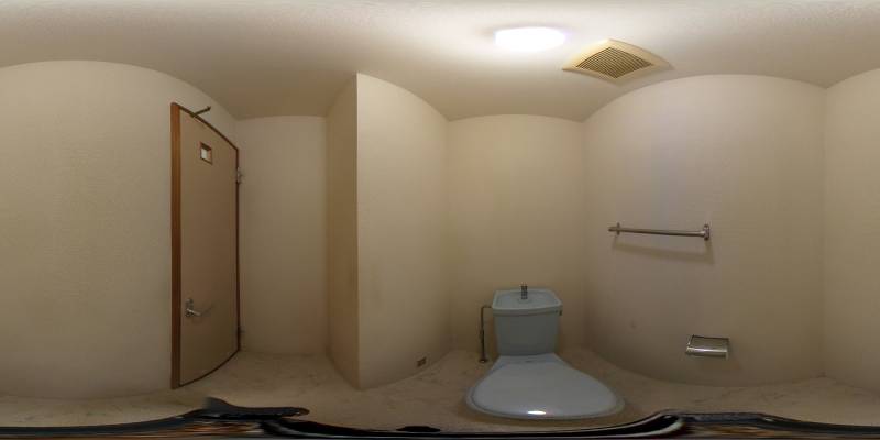 パノラマ画像トイレ