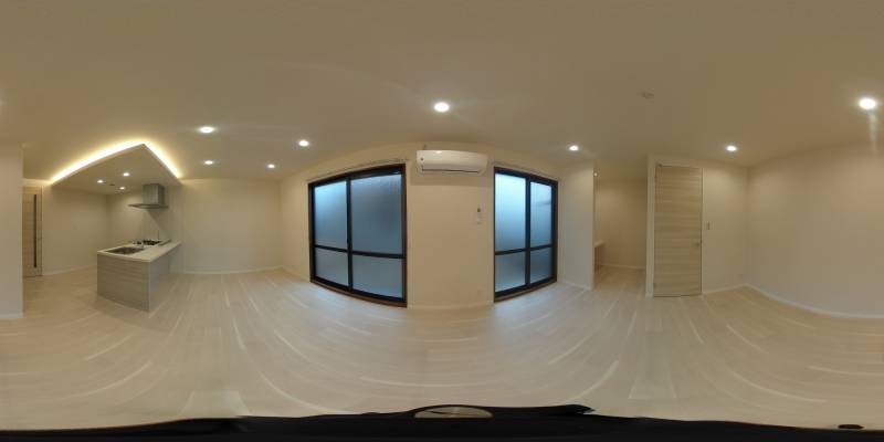 パノラマ画像リビング