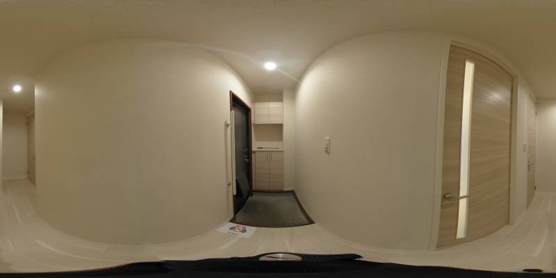 パノラマ画像玄関