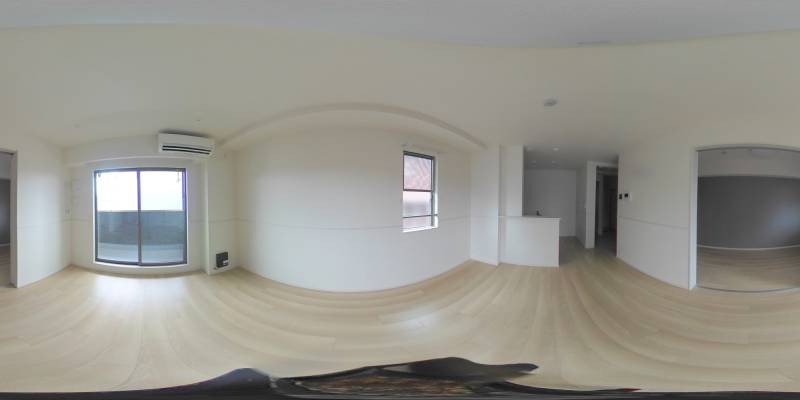 パノラマ画像リビング