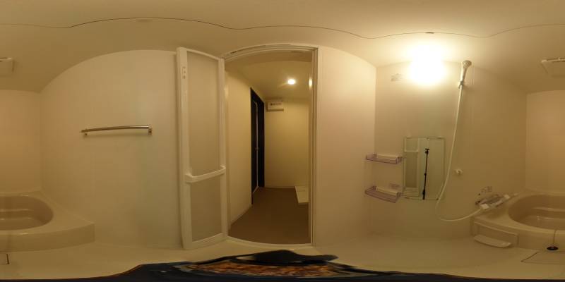 パノラマ画像バスルーム