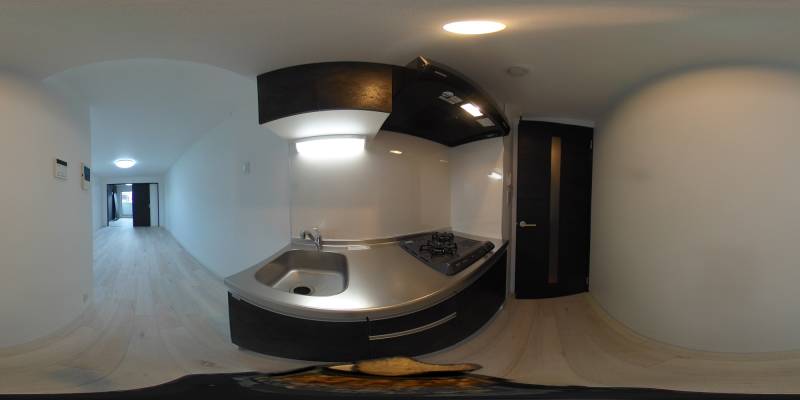 パノラマ画像キッチン