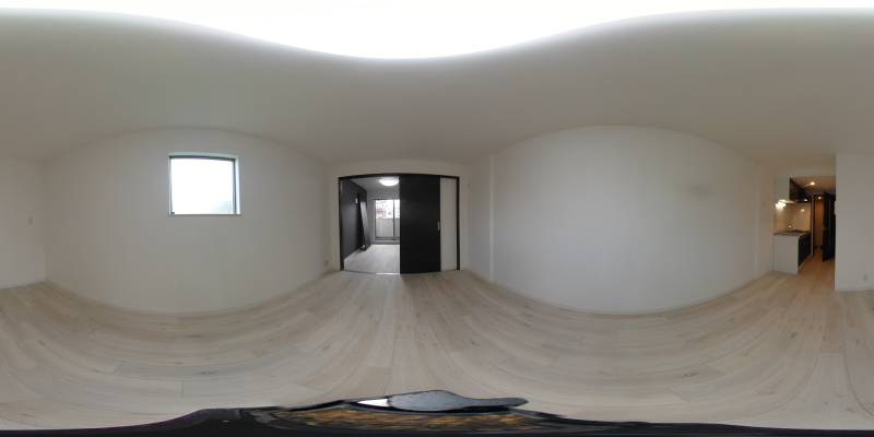 パノラマ画像リビング