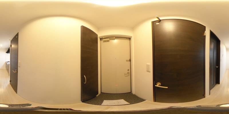 パノラマ画像玄関