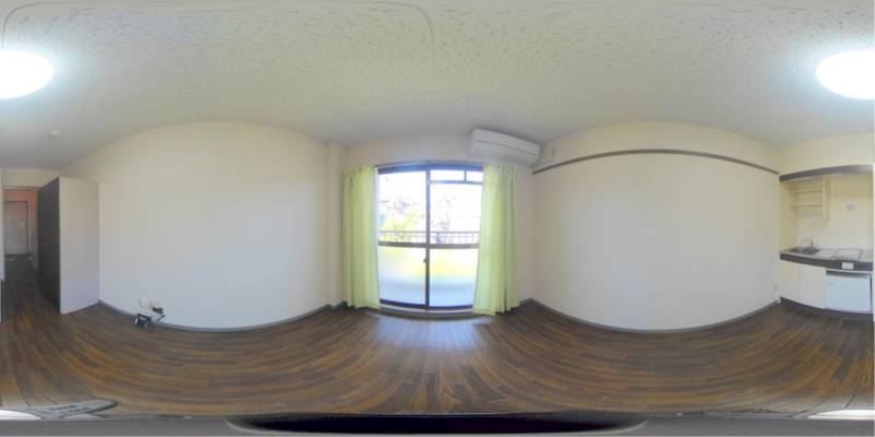 パノラマ画像洋室