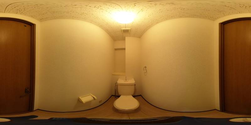 パノラマ画像トイレ