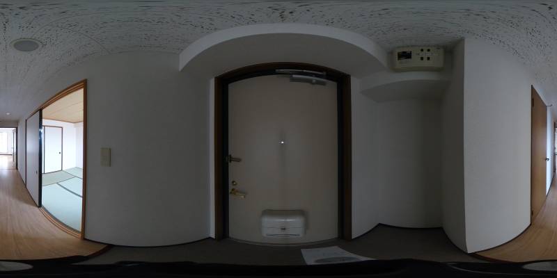 パノラマ画像玄関