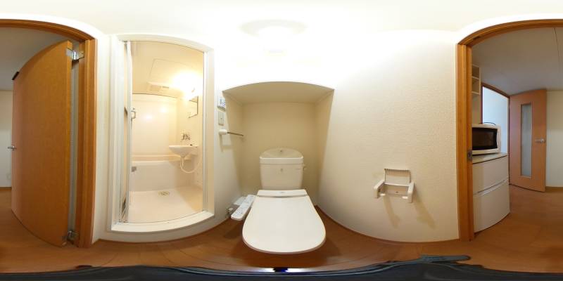 パノラマ画像トイレ