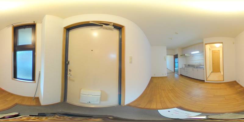 パノラマ画像玄関