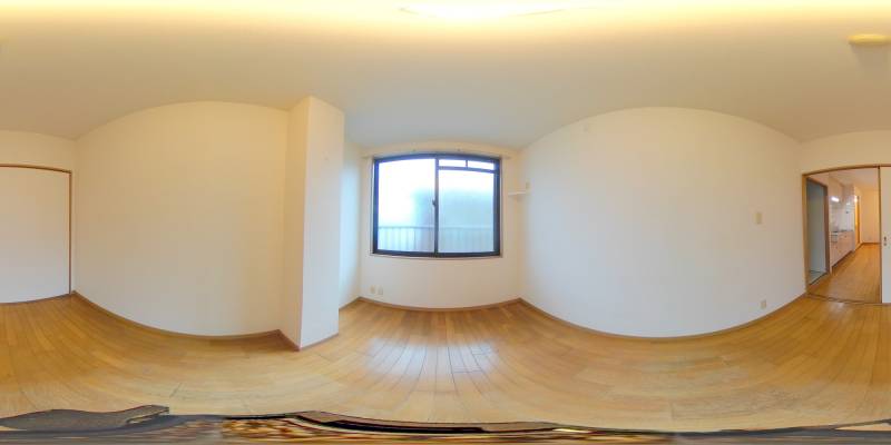 パノラマ画像洋室