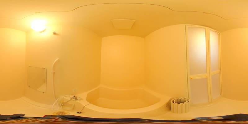 パノラマ画像バスルーム