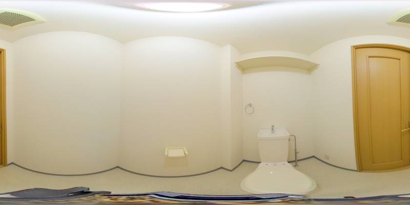 パノラマ画像トイレ