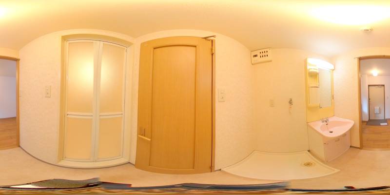 パノラマ画像洗面所