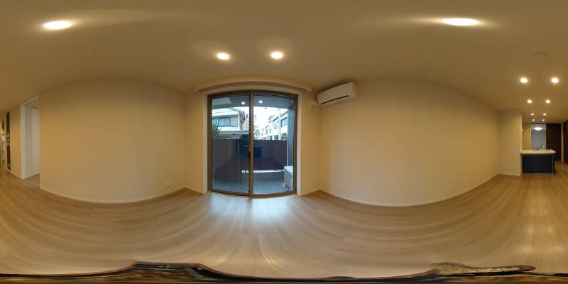 パノラマ画像リビング