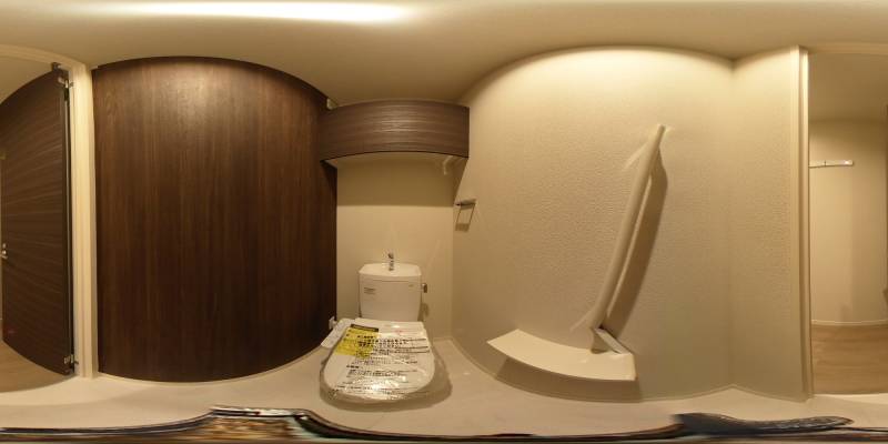 パノラマ画像トイレ