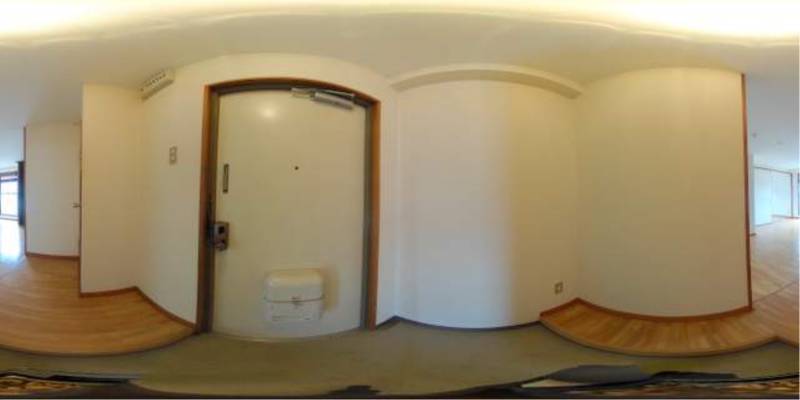 パノラマ画像玄関