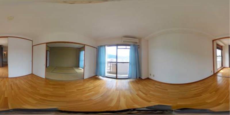 パノラマ画像洋室