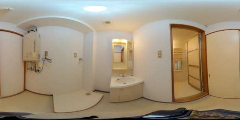 パノラマ画像洗面所