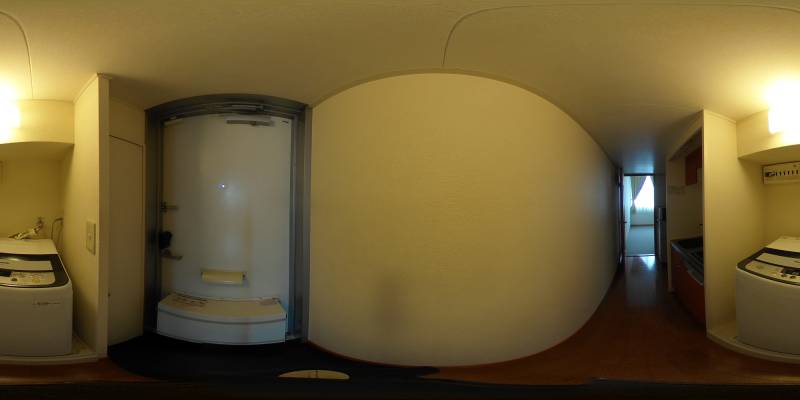 パノラマ画像玄関