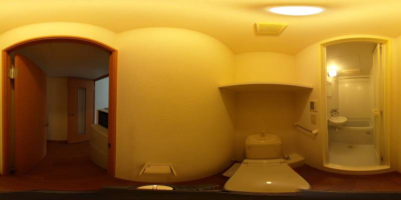 パノラマ画像トイレ