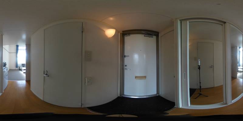 パノラマ画像玄関