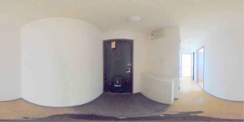 パノラマ画像玄関