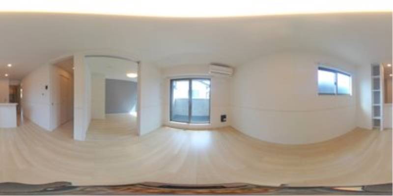 パノラマ画像リビング