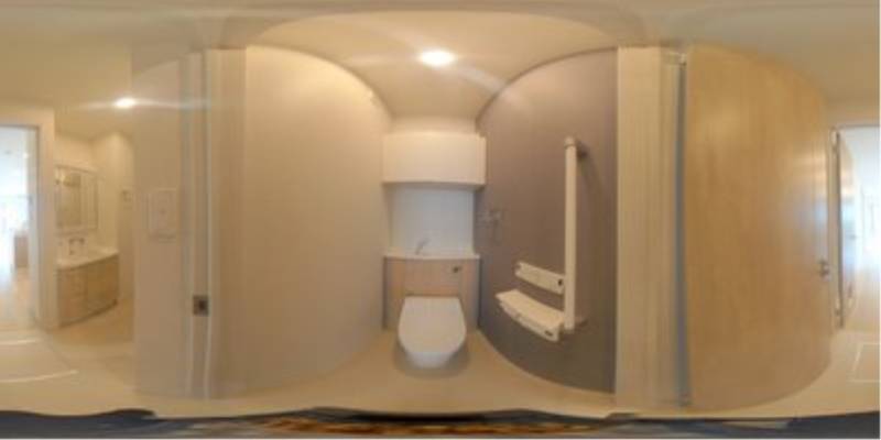 パノラマ画像トイレ