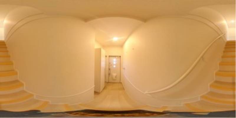 パノラマ画像玄関