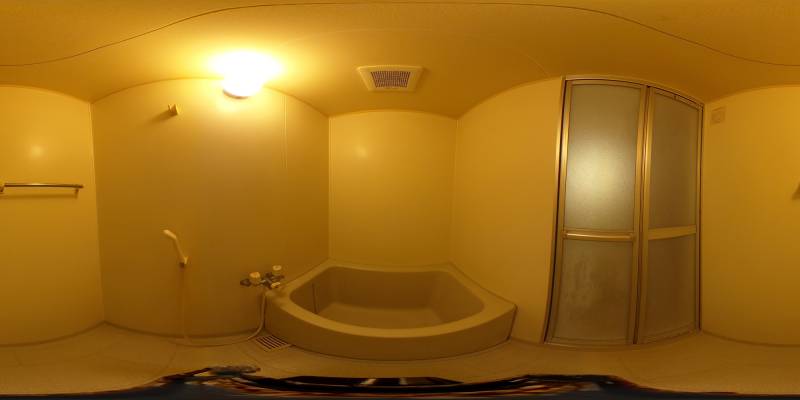 パノラマ画像バスルーム
