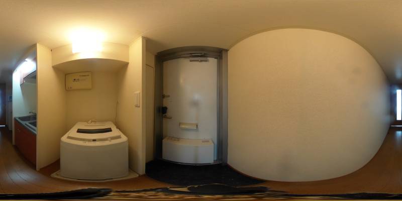 パノラマ画像玄関