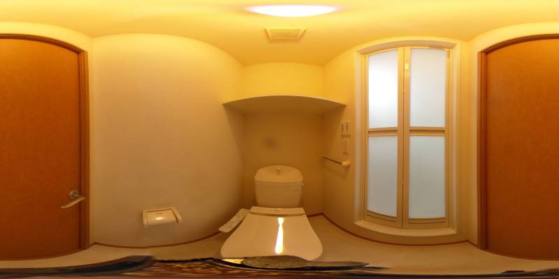 パノラマ画像トイレ