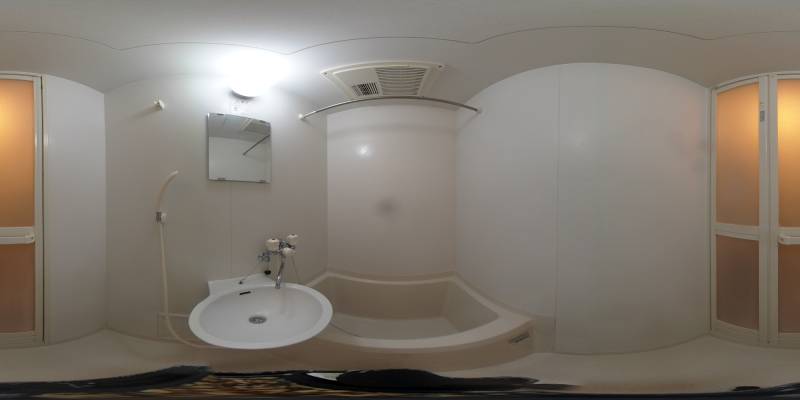 パノラマ画像バスルーム