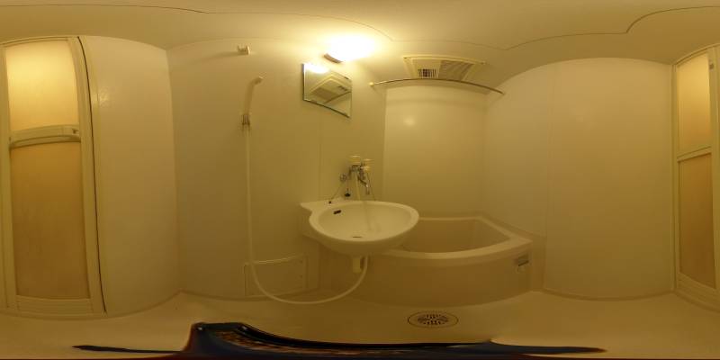 パノラマ画像洗面所