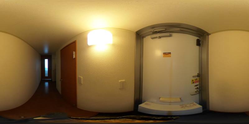 パノラマ画像玄関