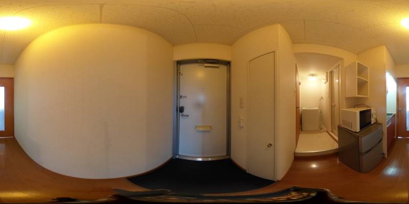 パノラマ画像玄関