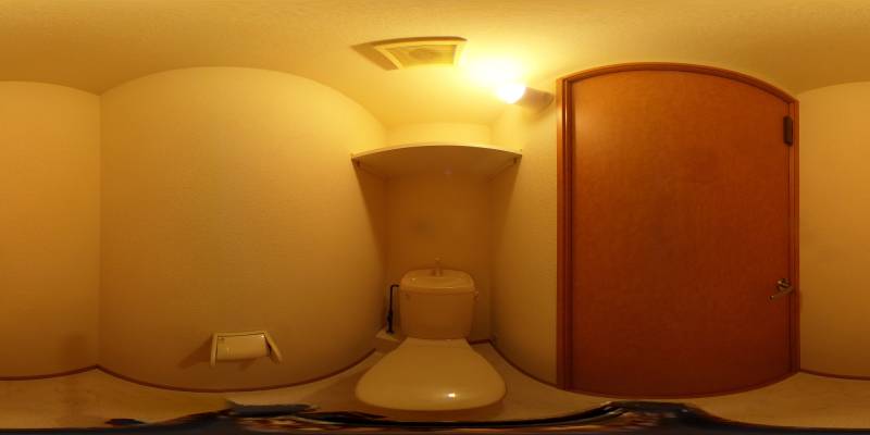 パノラマ画像トイレ