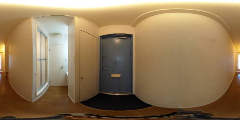 パノラマ画像玄関