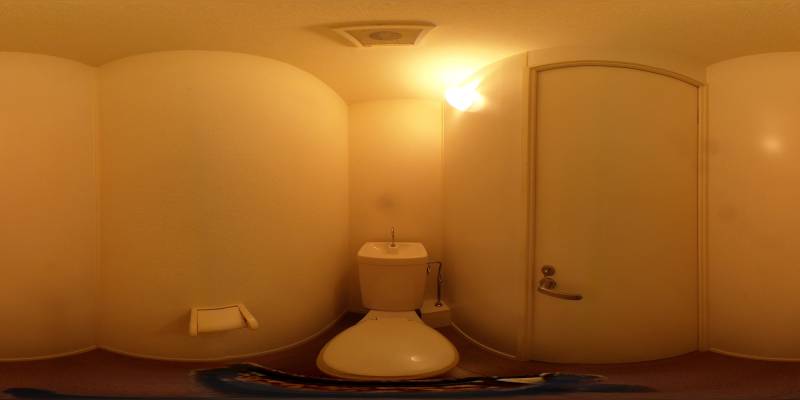 パノラマ画像トイレ