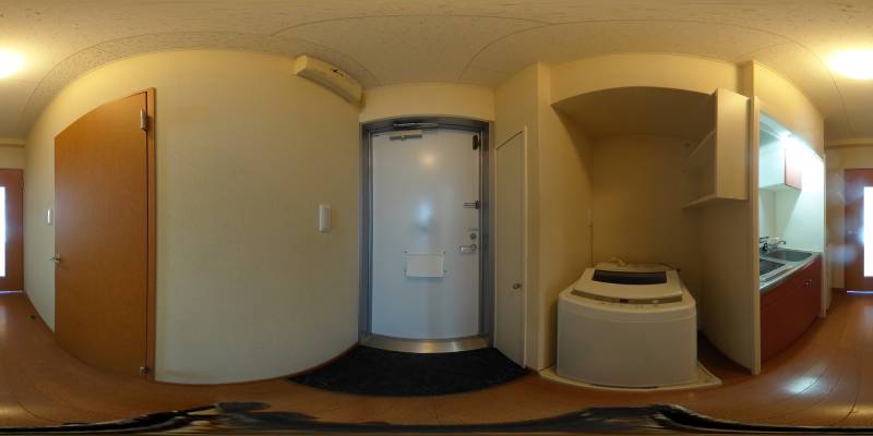 パノラマ画像玄関