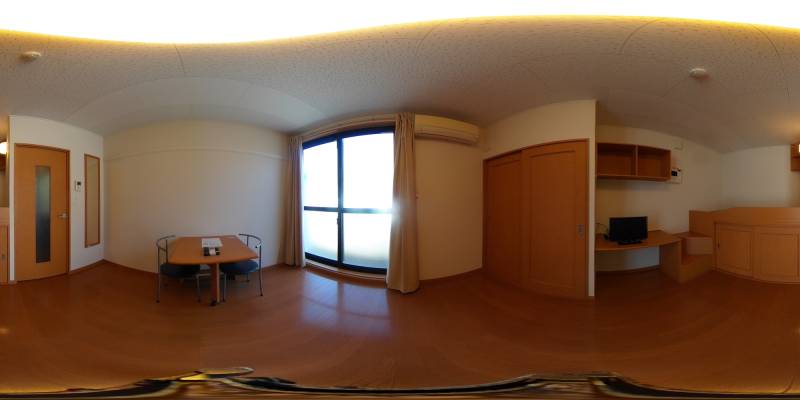 パノラマ画像洋室