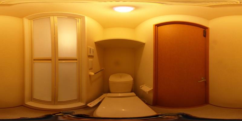 パノラマ画像トイレ