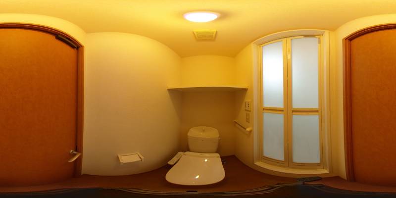 パノラマ画像トイレ