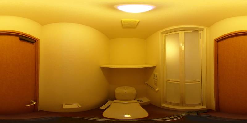 パノラマ画像トイレ